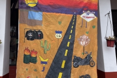 Lienzo-motociclistas