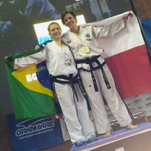 Campeona de Tae Kwon Do