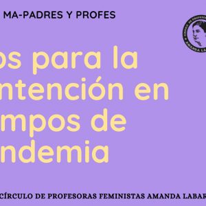 tips Tips para la contención en tiempos de Pandemia.