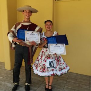 SEGUNDO LUGAR EN EL CAMPEONATO DE CUECA