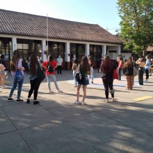 CUARTOS MEDIOS REALIZARON ENSAYO PDT PRESENCIAL.