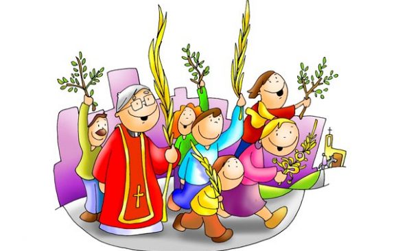 DOMINGO DE RAMOS EN FAMILIA Y EN CUARENTENA.