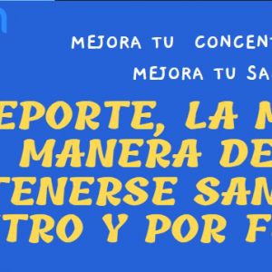 Motivemos la realización de actividad física on line de los estudiantes!!!