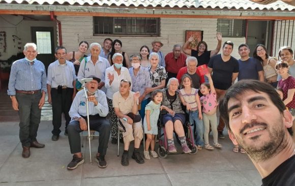 Prekínder B visita centro abierto de Fundación Sagrados Corazones