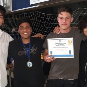 “Zimbionte” consigue el segundo lugar para nuestro colegio en concurso de bandas de Trewhela´s School