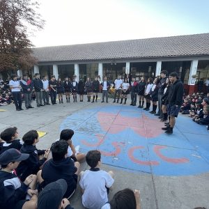 Brigadieres 20232 Cuartos medios asumen su compromiso como brigadieres