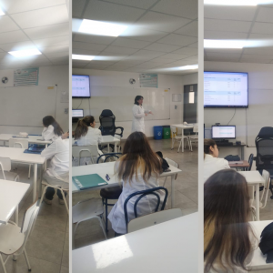 Diseño sin título(7) Ex alumna apoya aprendizaje de nuestros estudiantes en química: