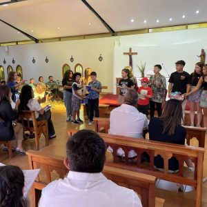 Inicio año 2024 sscc providencia126 Con todo partimos este 2024: jornada de inicio y liturgia de bienvenida a familias nuevas