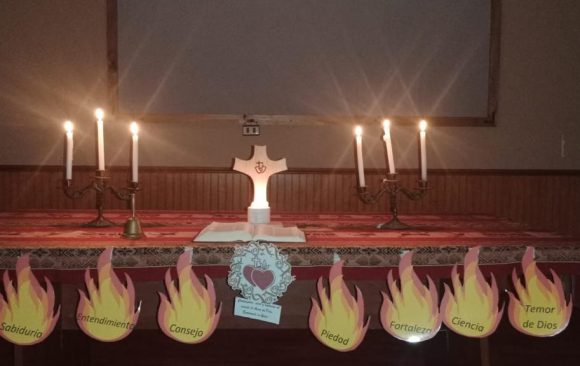 Retiro de confirmación 2024 colegio SSCC Providencia