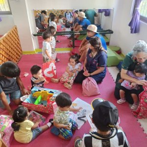 Navidad colegio sscc providencia con jardin Reina de la paz fundacion de beneficencia Sagrados Corazones129 Familias del Colegio SS.CC. Providencia celebran la Navidad con el Jardín Reina de la Paz