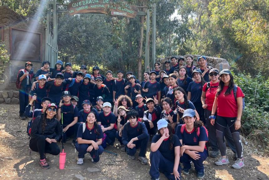 Salida pedagógica a la quebrada de Macul